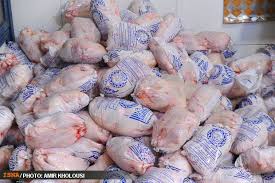 توزيع مرغ منجمد در اردبيل متوقف شد